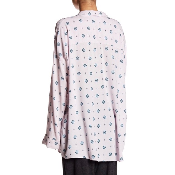 NWT Free People Printed Top - Picture 2 of 6